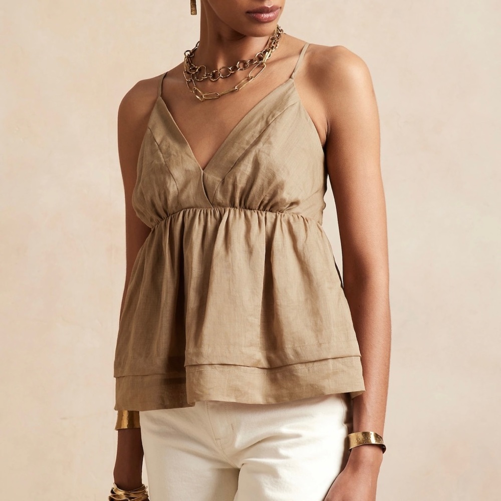 Banana Republic Ramie Empire Camisole - Picture 1 of 8